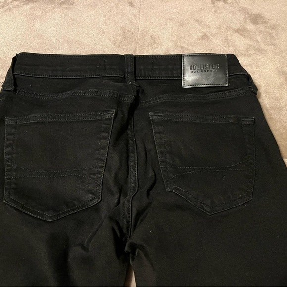 Men’s Hollister Skinny Stretch Black Jeans 30x30 - Picture 4 of 4